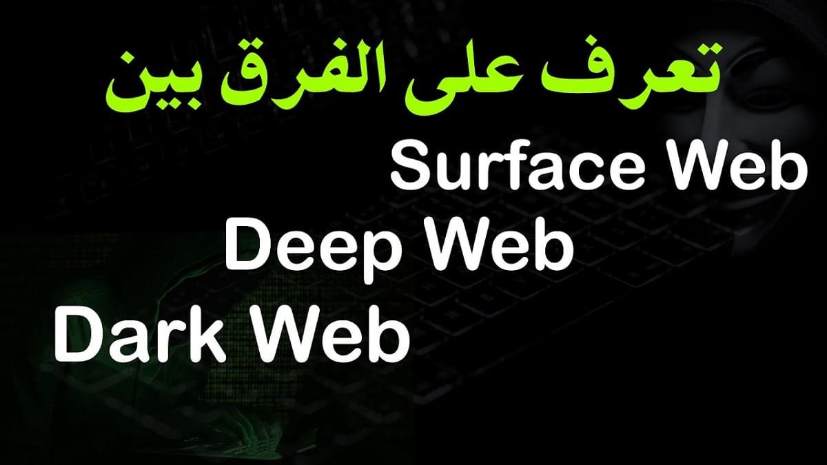 ما هو الـ surface web وما هو الـ Deep web وما هو الـ Dark web