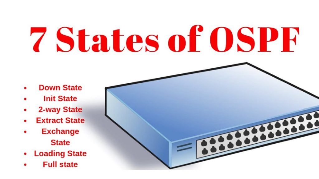 حالات بروتوكول التوجيه OSPF
