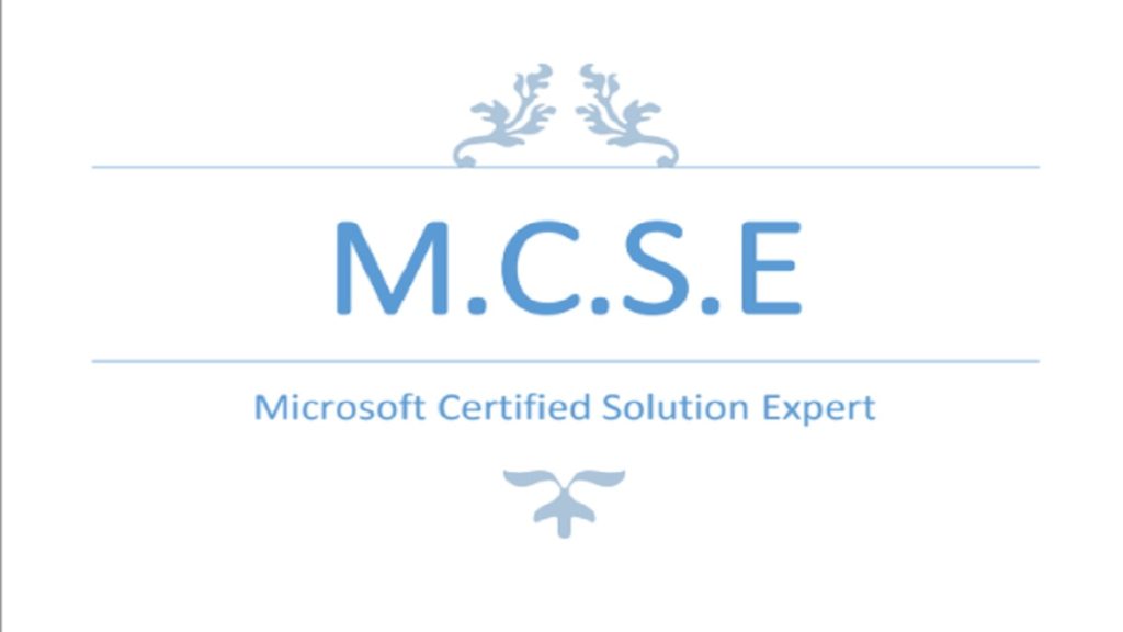 ملخص كورس MCSE