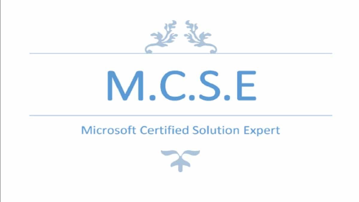 ملخص كورس MCSE