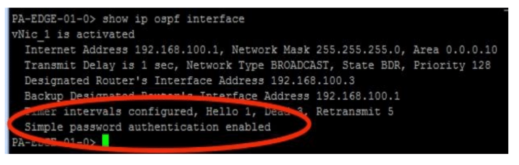 Authentication password