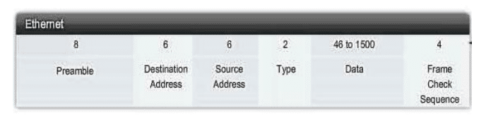 صيغة إطار الايثرنت Ethernet Frame Format ومحتويات ال Header