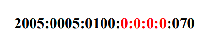 كيف نستطيع أن نقراء عنوان IPv6