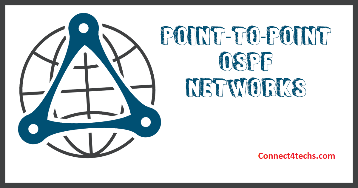إعدادات بروتوكول OSPF على شبكة النقطة للنقطة