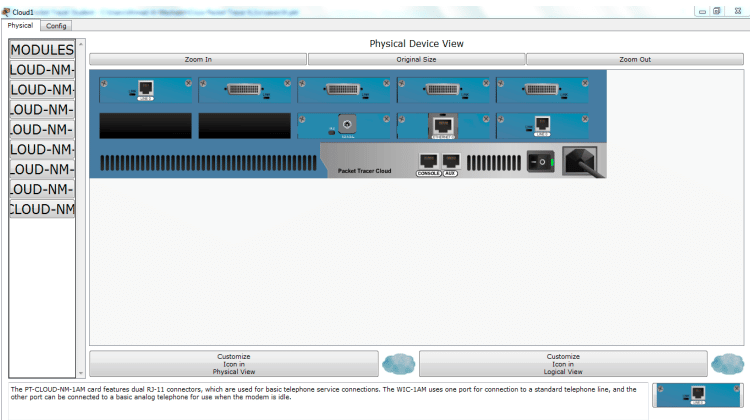 صورة ال Frame Relay من الخلف 