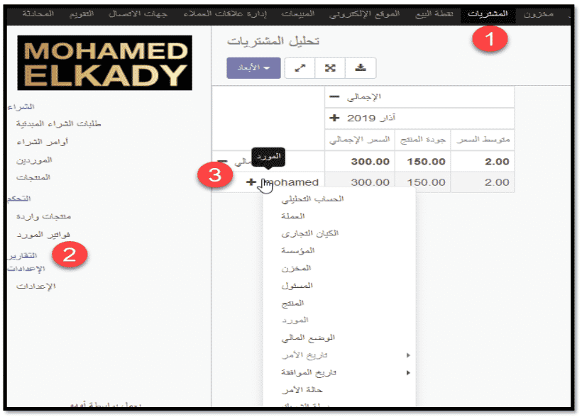 إدارة المنتجات في أودو Odoo