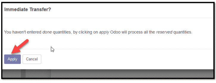 موديول إدارة المخازن في أودو Odoo