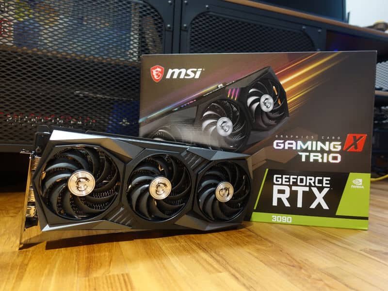 كارت MSI RTX 3090 Gaming X Trio