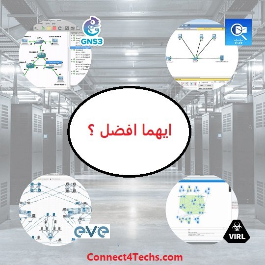 GNS3-أفضل-أم-EVE-NG-أم-VIRL-أم-Packet-Tracer - Connect4Techs GNS3 أفضل أم EVE-NG أم VIRL أم Packet Tracer