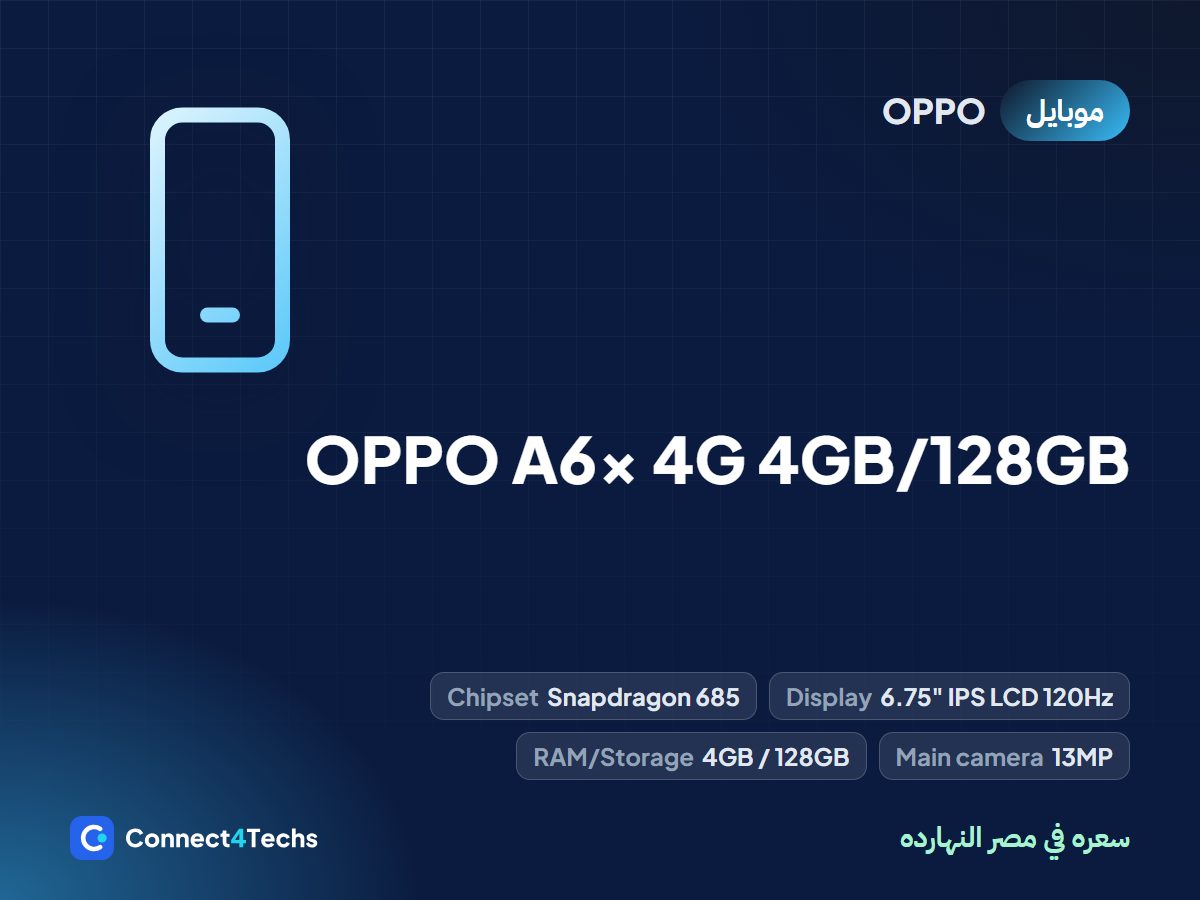 OPPO A6x 4G 4GB/128GB