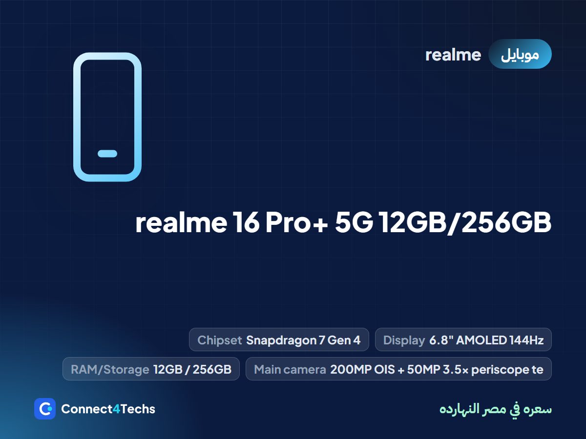 realme 16 Pro+ 5G 12GB/256GB